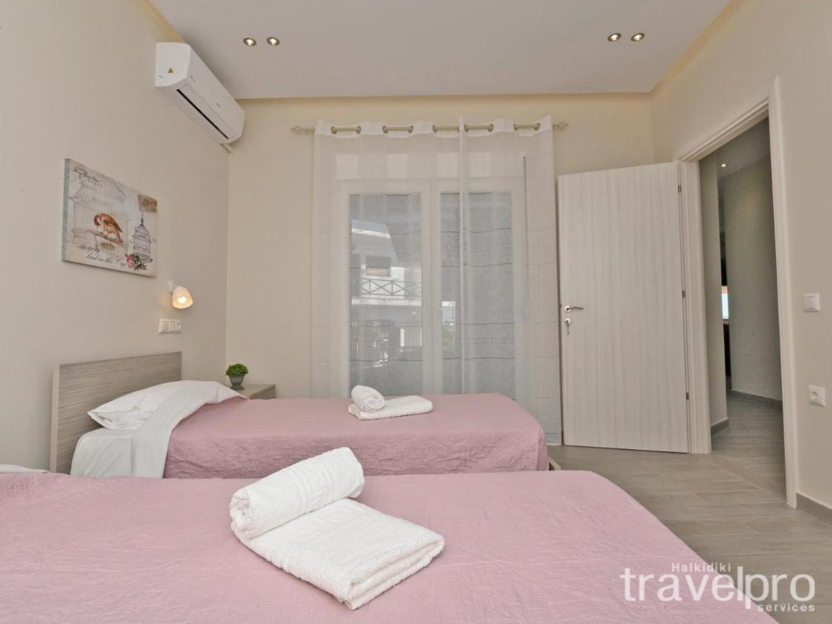 Sabbia Apartments Seafront By Rentalspro Services - Nea Moudania Halkidiki Exterior foto