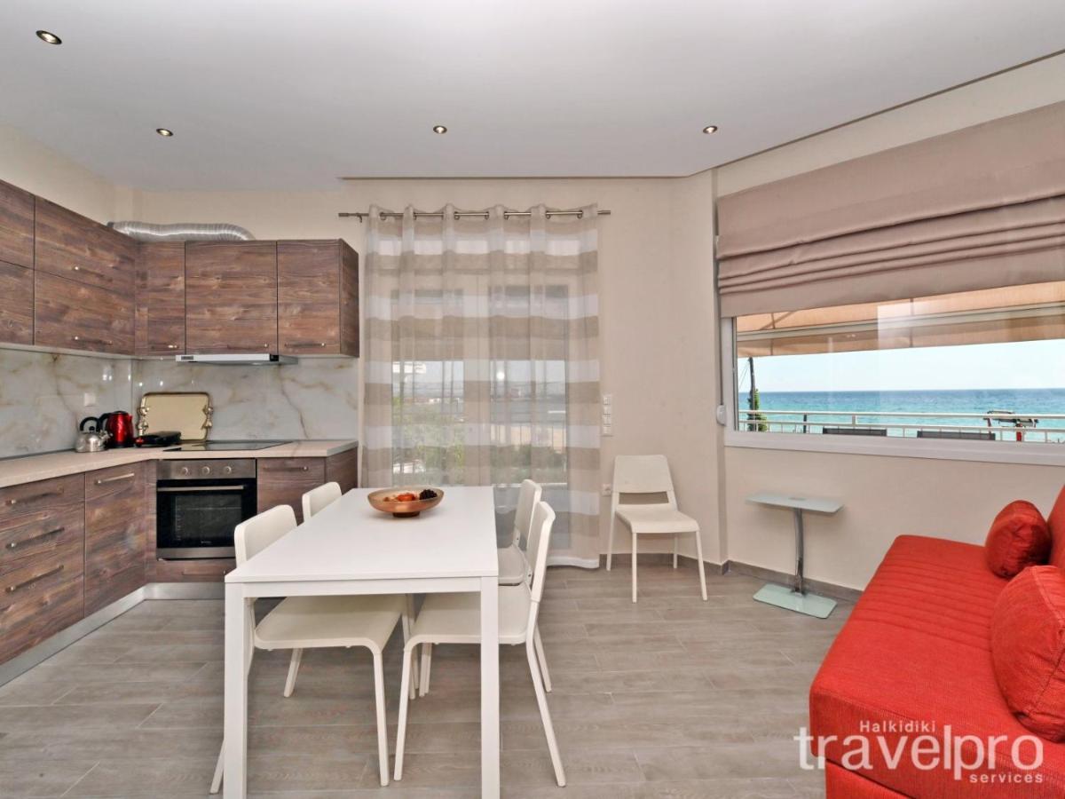 Sabbia Apartments Seafront By Rentalspro Services - Nea Moudania Halkidiki Exterior foto